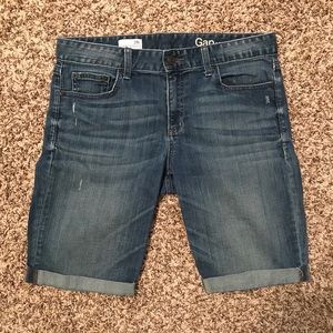 GAP denim Bermuda shorts, size 28R